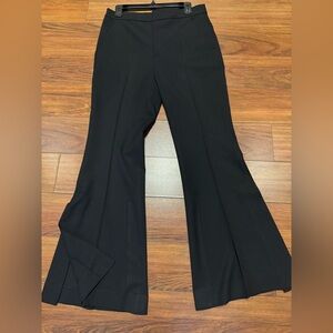 ALC Pants Polyester, Viscose and Elastane dress pants with slde slits
